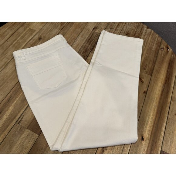 Ermenegildo Zegna Men's Off White Stretch Straight Leg Jeans US 40 IT 56 NEW - Picture 6 of 16